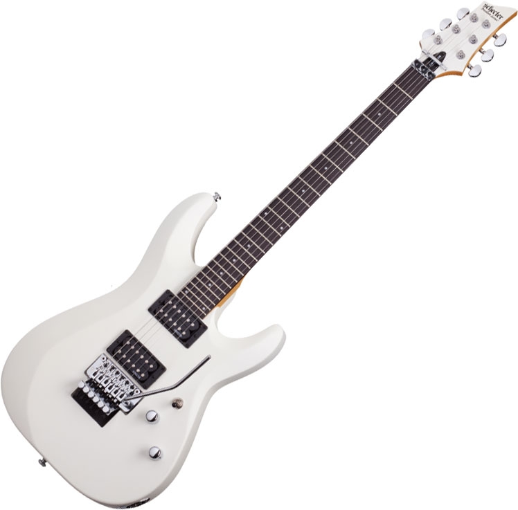 Schecter C-6 FR Deluxe Electric Guitar Satin White | eBay