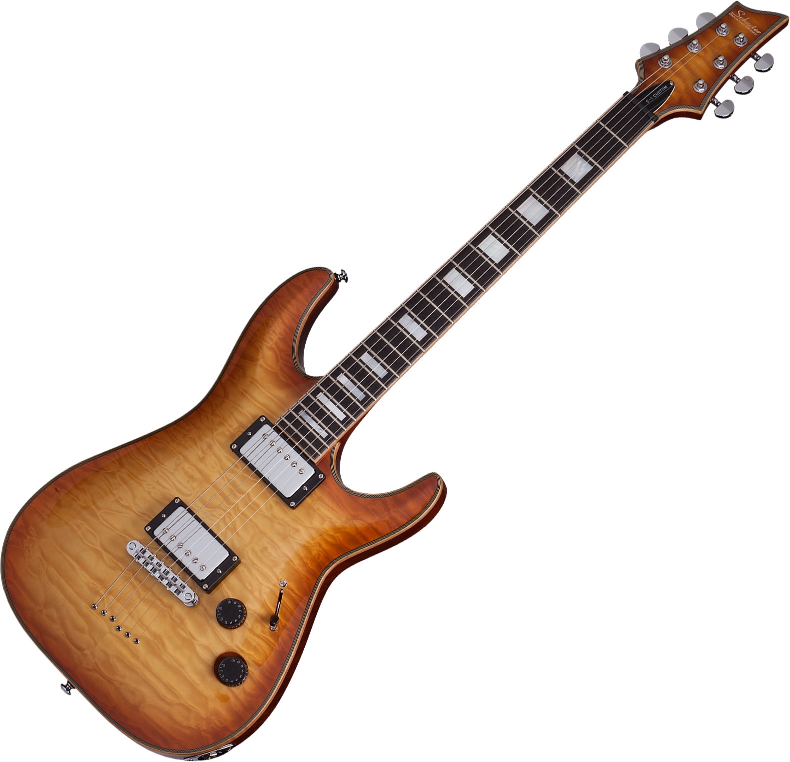 Schecter C-1 E/A Cat's Eye Guitar | LV Guitars