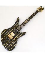 Schecter Synyster Custom-S Guitar Gloss Black Gold B-Stock 0530 sku number SCHECTER1742-B0530