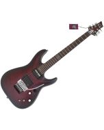 Schecter C-1 Platinum FR-S Guitar Crimson Red Burst Satin B-Stock 0722 sku number SCHECTER793-B0722