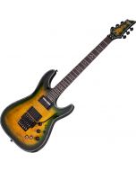 Schecter Hellraiser Passive C-1 FR S Electric Guitar in Dragon Burst Finish sku number SCHECTER1950
