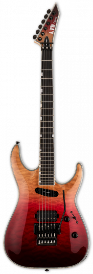 ESP LTD MH-1000HS Black Cherry Fade Electric Guitar sku number LMH1000HSQMBCHFD
