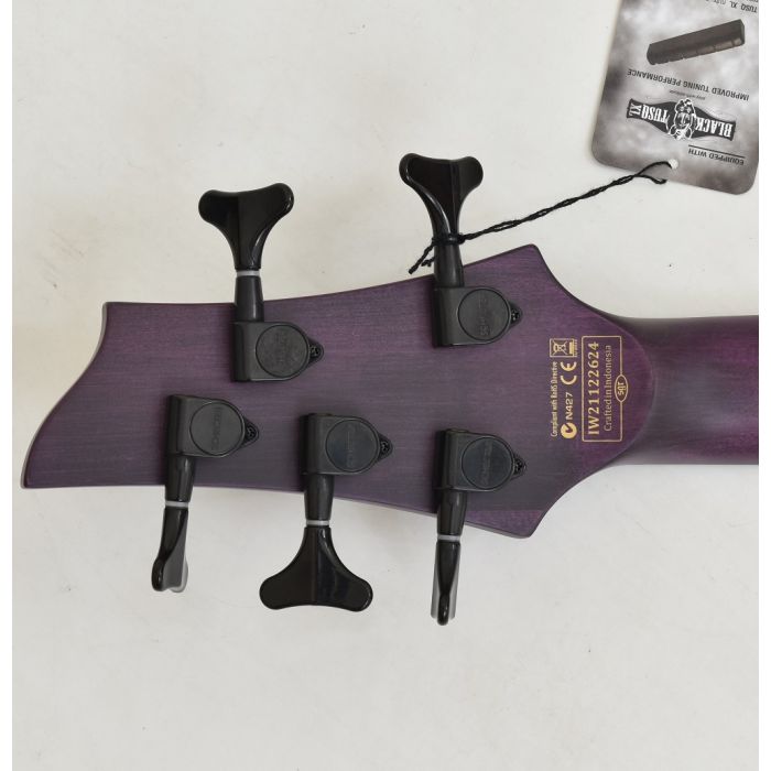 Schecter C-5 GT Bass Satin Trans Purple | LV Guitars