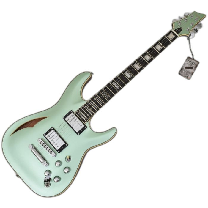 Schecter C-1 E/A Classic Guitar Satin Vintage Pelham Blue B-Stock 3542 sku number SCHECTER643.B3542
