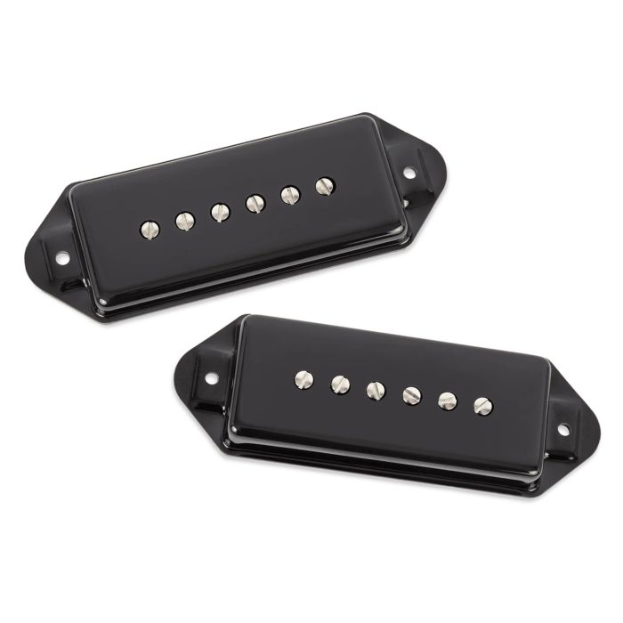Seymour Duncan P90 Silencer Dog Ear Vintage Black Pickup Set sku number 11302-61-Bc-noL