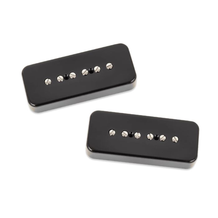 Seymour Duncan P90 Silencer Soapbar Vintage Black Pickup Set sku number 11302-66-Bc-noL