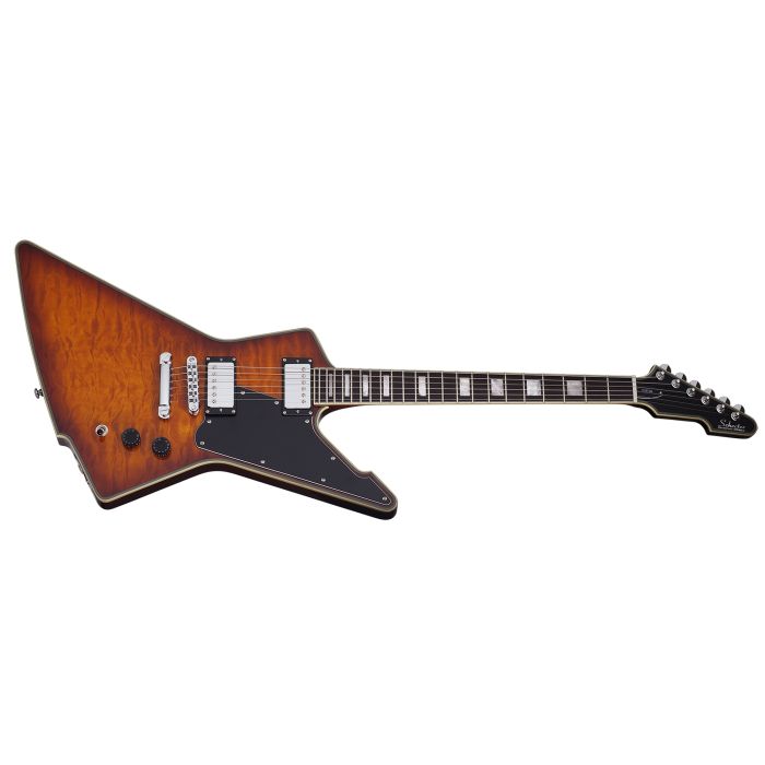 Schecter E-1 Custom guitar in Vintage Sunburst sku number SCHECTER3105