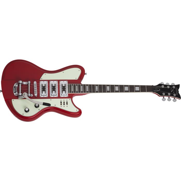 Schecter Ultra-III guitar in Vintage Red sku number SCHECTER3154