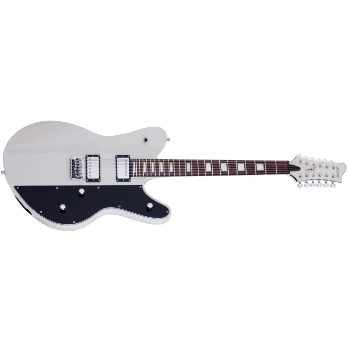 Schecter Robert Smith UltraCure XII guitar in Vintage White sku number SCHECTER281