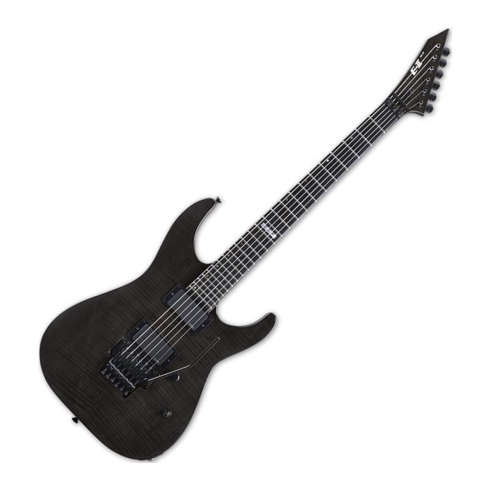 ESP E-II M-II FM STBLK Flamed Maple See-Thru Black Electric Guitar
