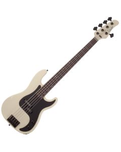 Schecter P-5 bass in Ivory sku number SCHECTER2922