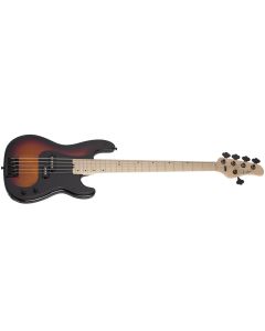 Schecter P-5 bass in 3-Tone Sunburst sku number SCHECTER2923