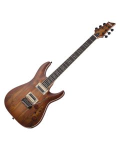 Schecter C-1 Exotic Spalted Maple guitar in Satin Natural Vintage Burst sku number SCHECTER3338