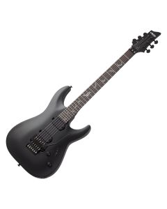 Schecter Damien-6 FR guitar in Satin Black sku number SCHECTER2471