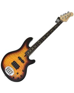 Lakland Skyline 44-02 Deluxe Bass in Three Tone Sunburst sku number S44-02D TTS