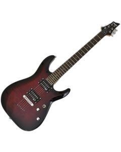 Schecter C-6 Plus Guitar See-Thru Cherry Burst B-Stock 0858 sku number SCHECTER447-B0858