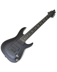 Schecter C-8 MS SLS Elite Evil Twin guitar in Satin Black sku number SCHECTER1368
