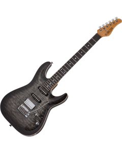 Schecter California Classic guitar in Charcoal Burst sku number SCHECTER7302