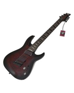 Schecter Omen Elite-7 MS guitar in Black Cherry Burst sku number SCHECTER2462