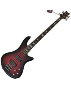 Schecter Stiletto Extreme-4 bass in Black Cherry sku number SCHECTER2500