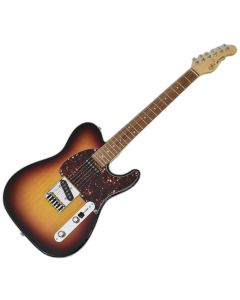 G&L USA ASAT Classic Build to Order Guitar 3 Tone Sunburst Rosewood sku number USA ACL 3TSB RW