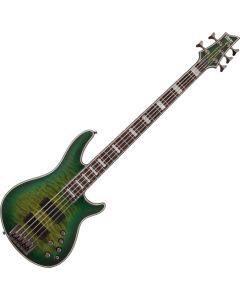 Schecter Daniel Firth Hellraiser Extreme-5 Signature Bass bass in Cthulhu Burst Satin sku number SCHECTER378