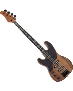Schecter Model-T 4 Exotic LH bass in Natural Satin sku number SCHECTER2836
