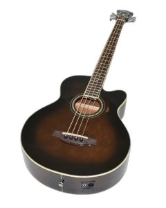 Ibanez AEB10E-DVS Artwood Series Acoustic Electric Bass in Dark Violin Sunburst High Gloss Finish 9620 sku number AEB10EDVS-B9620