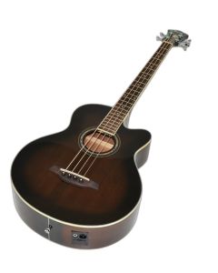 Ibanez AEB10E-DVS Artwood Series Acoustic Electric Bass in Dark Violin Sunburst High Gloss Finish 9697 sku number AEB10EDVS.B9697