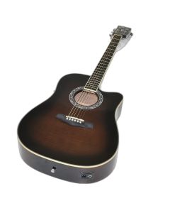 Ibanez PF28ECEDVS PF Series Acoustic Guitar in Dark Violin Sunburst 0006 sku number PF28ECEDVS-B0006