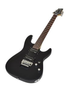 Schecter C-6 FR Deluxe Electric Guitar Satin Black B-Stock 0957 sku number SCHECTER434-B0957