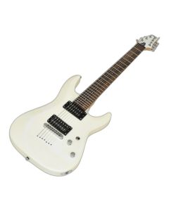 Schecter C-6 Deluxe Guitar Satin White B-Stock 1399 sku number SCHECTER432-B1399