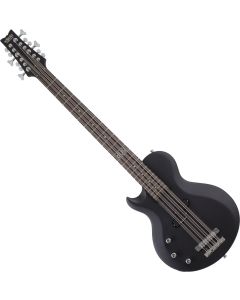 Schecter dUg Pinnick DP-12 LH bass in Satin Black sku number SCHECTER460