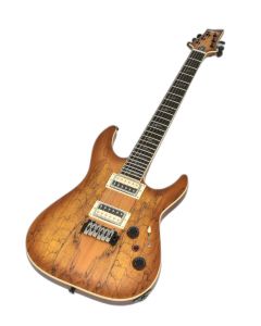 Schecter C-1 Exotic Spalted Maple Guitar Natural B-Stock 0313 sku number SCHECTER3338.B0313