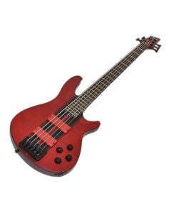 Schecter C-5 GT Bass Satin Trans Red B-Stock 0674 sku number SCHECTER707-B0674
