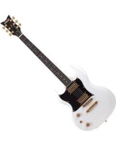 Schecter ZV-H6LLYW66D LH guitar in Gloss White sku number SCHECTER544