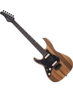 Schecter Sun Valley Super Shredder Exotic HT Black Limba LH guitar in Natural Satin sku number SCHECTER1271