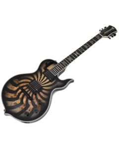 Wylde Audio Buzzsaw Charcoal Burst Odin Grail Guitar sku number SCHECTER4539