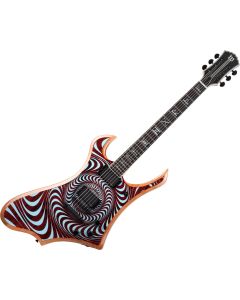 Schecter Goregehn guitar in Cocobolo Psychic Bullseye sku number SCHECTER4576
