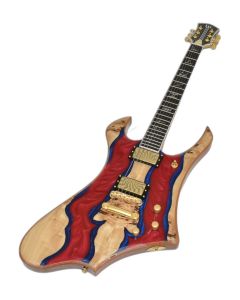 Wylde Audio Goregehn Blood River Burl Guitar B0118 sku number SCHECTER4578-B0118