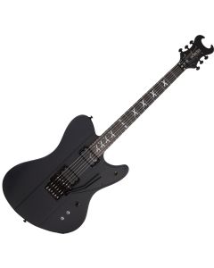 Schecter Riggs Ultra FR-S guitar in Satin Black sku number SCHECTER2291