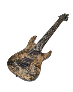 Schecter Omen Elite-8 Multiscale guitar in Charcoal sku number SCHECTER2466