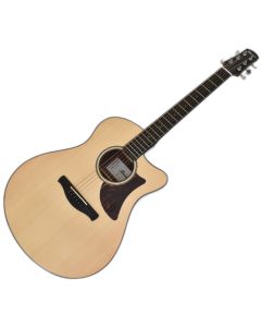 Ibanez AAM380CE Advanced Acoustic Guitar Natural Gloss sku number AAM380CENT