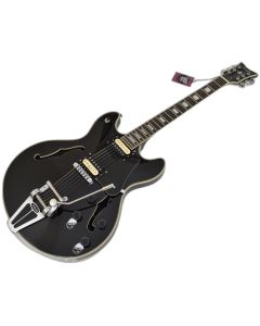 Schecter Corsair Semi Hollow Guitar Black B-Stock 0653 sku number SCHECTER1552-B0653