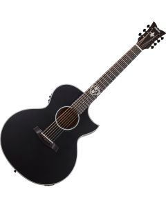 Schecter Regulo Caro-7 Acoustic acoustic in Satin Black sku number SCHECTER3719