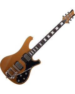 Schecter Stargazer-6 Vibrato guitar in Metallic Gold sku number SCHECTER677