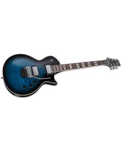 ESP LTD AS-1 FR Guitar Black Aqua Sunburst B-Stock with Case sku number LAS1FRFMBLKAQSB-B