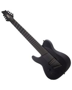 Schecter PT-8 MS Black Ops LH guitar in Satin Black Open Pore sku number SCHECTER625