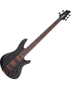 Schecter Charles Berthoud CB-5 bass in See Thru Black Satin sku number SCHECTER2873