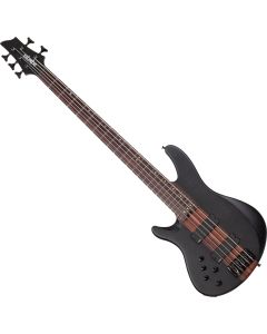 Schecter Charles Berthoud CB-5 LH bass in See Thru Black Satin sku number SCHECTER2874